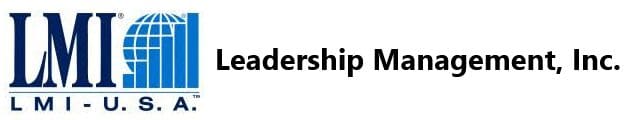A black and white image of the word leadership.