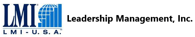 A black and white image of the word leadership.